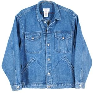 Calvin Klein Sport Denim Jean Jacket Size Medium